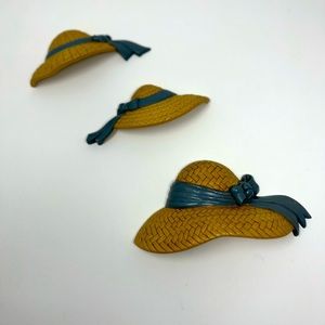 Vintage Homeco Home Interiors Sunhat Set 1987